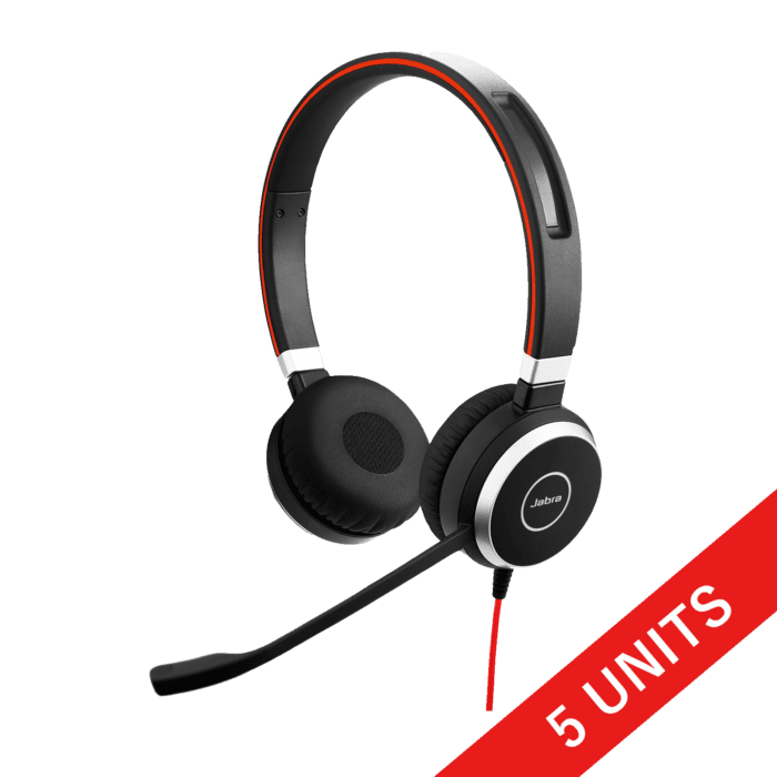 Jabra Evolve 40 Stereo headset 0001 1440x1440 0001 4 (5 UNITS)